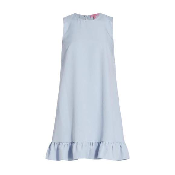 Sleeveless Flounce Minidress | LDT - Picture 3 of 3